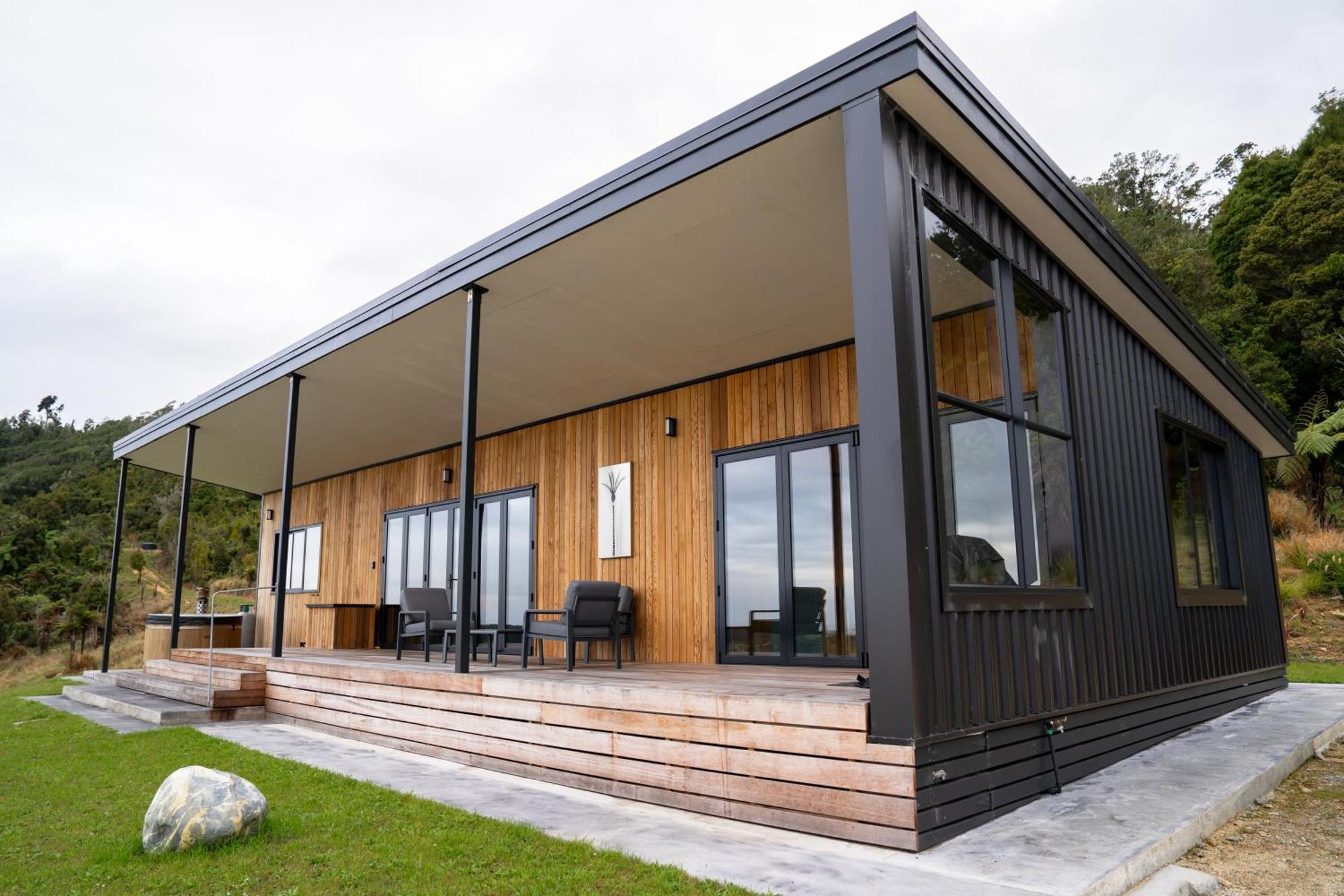 Ferienhaus Fenian Retreat Karamea